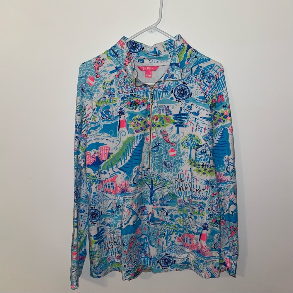 EUC Lilly Pulitzer popover
